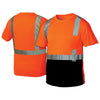 Pyramex Lumen - X RTS21B Series Hi - Vis T-Shirt with Black Bottom - Gorvex.com