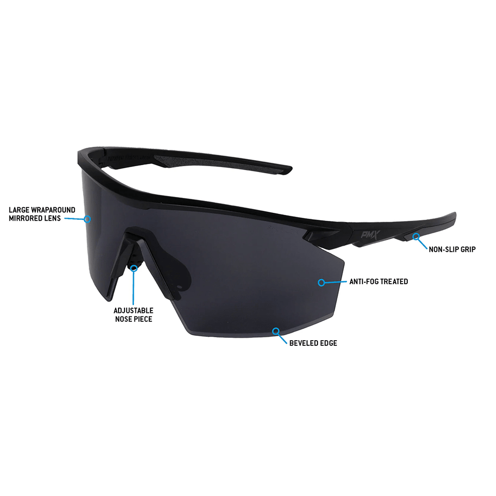 Pyramex PMXSPEC Half - Frame Safety Glasses - Gorvex.com