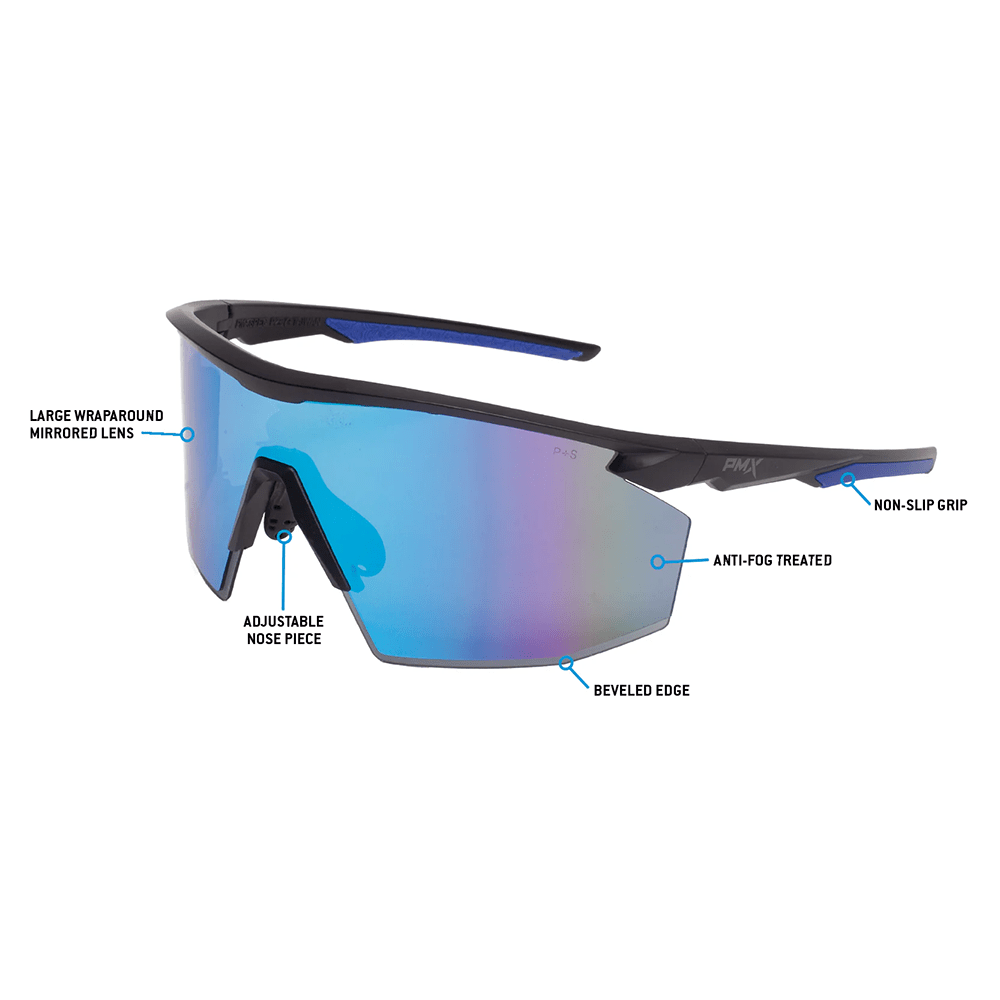 Pyramex PMXSPEC Half - Frame Safety Glasses - Gorvex.com