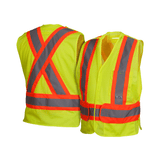 Pyramex RCA27SE Self - Extinguishing Breakaway Vest with Adjustable Waist - Gorvex.com