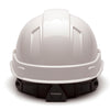 Pyramex Ridgeline 4 Pt Ratchet Cap Style Hard Hat, CSA Version - Gorvex.com