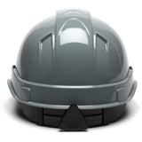 Pyramex Ridgeline Cap Style Hard Hat, 4 Pt Ratchet Suspension - Gorvex.com