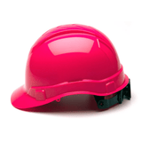 Pyramex Ridgeline Cap Style Hard Hat, 4 Pt Ratchet Suspension - Gorvex.com