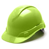 Pyramex Ridgeline Cap Style Hard Hat, 4 Pt Ratchet Suspension - Gorvex.com