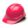 Pyramex Ridgeline Cap Style Hard Hat, 4 Pt Ratchet Suspension - Gorvex.com
