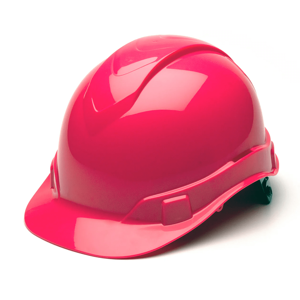 Pyramex Ridgeline Cap Style Hard Hat, 4 Pt Ratchet Suspension - Gorvex.com