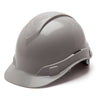 Pyramex Ridgeline Cap Style Hard Hat, 4 Pt Ratchet Suspension - Gorvex.com