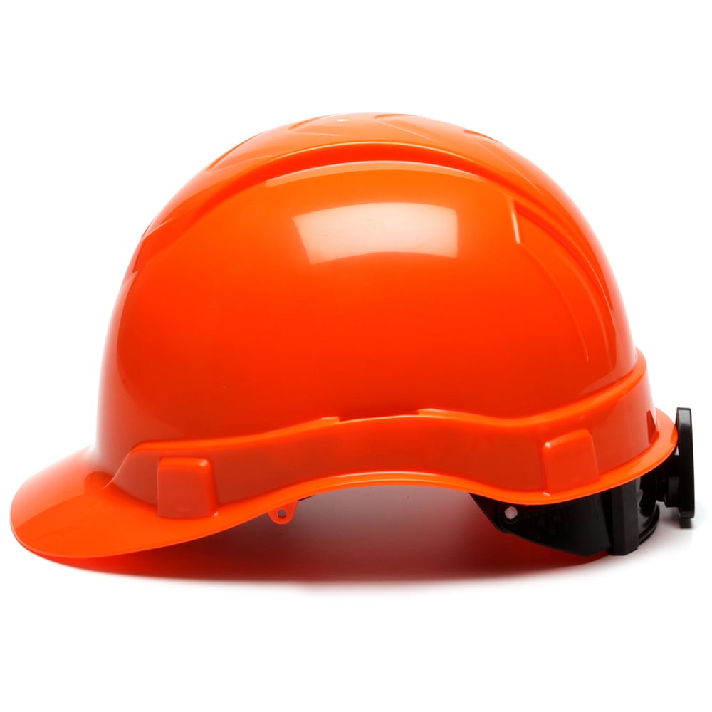 Pyramex Ridgeline Cap Style Hard Hat, 4 Pt Ratchet Suspension - Gorvex.com