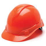 Pyramex Ridgeline Cap Style Hard Hat, 4 Pt Ratchet Suspension - Gorvex.com