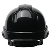 Pyramex Ridgeline Cap Style Hard Hat, 4 Pt Ratchet Suspension - Gorvex.com