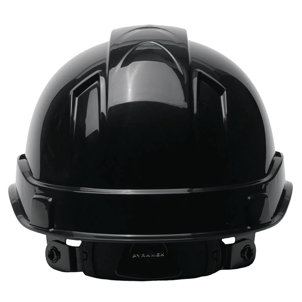 Pyramex Ridgeline Cap Style Hard Hat, 4 Pt Ratchet Suspension - Gorvex.com