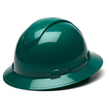 Pyramex Ridgeline Full Brim Hard Hat, 4 Pt Ratchet Suspension - Gorvex.com