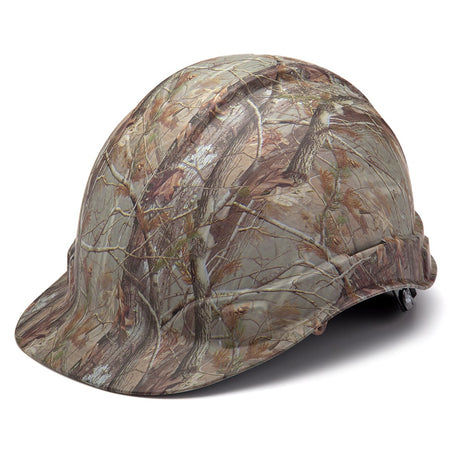 Pyramex Ridgeline Graphite Cap Style Hard Hat, 4 Pt Ratchet - Gorvex.com