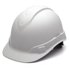 Pyramex Ridgeline Graphite Cap Style Hard Hat, 4 Pt Ratchet - Gorvex.com