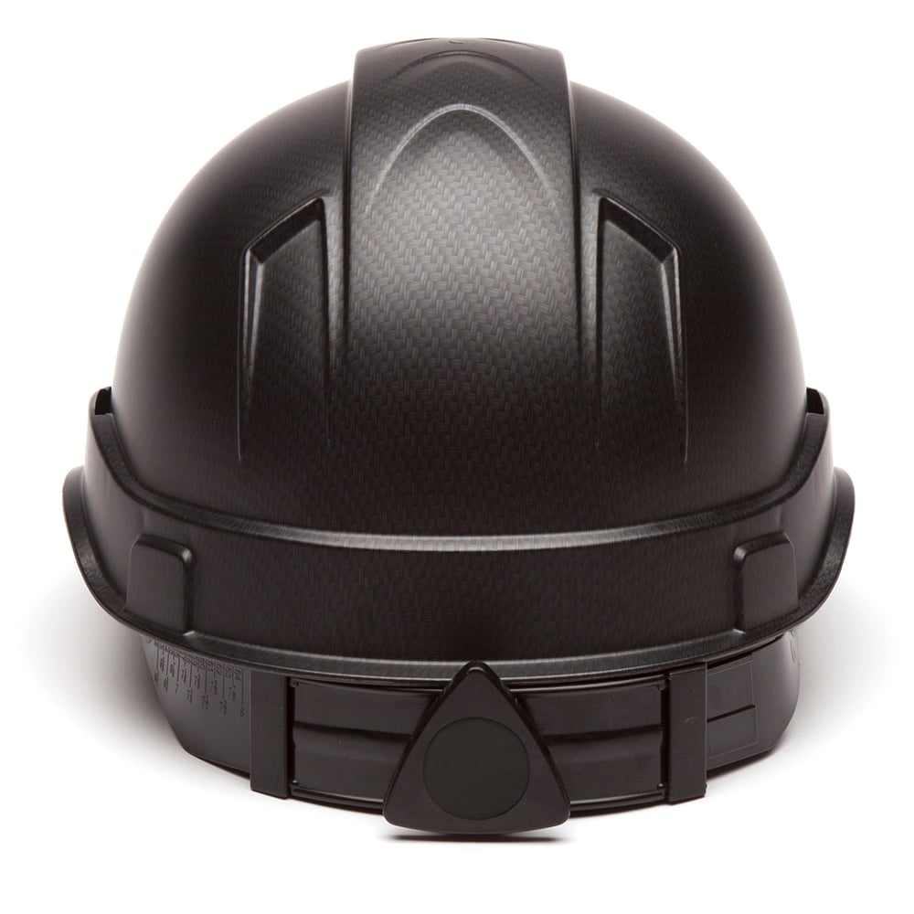 Pyramex Ridgeline Graphite Cap Style Hard Hat, 4 Pt Ratchet - Gorvex.com