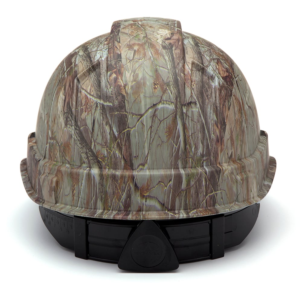 Pyramex Ridgeline Graphite Cap Style Hard Hat, 4 Pt Ratchet - Gorvex.com