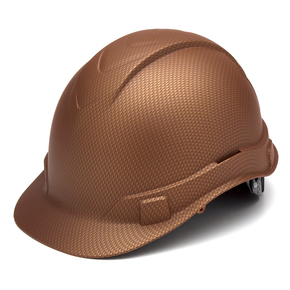 Pyramex Ridgeline Graphite Cap Style Hard Hat, 4 Pt Ratchet - Gorvex.com