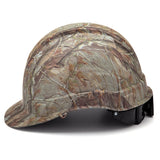 Pyramex Ridgeline Graphite Cap Style Hard Hat, 4 Pt Ratchet - Gorvex.com