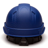 Pyramex Ridgeline Graphite Cap Style Hard Hat, 4 Pt Ratchet - Gorvex.com