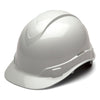 Pyramex Ridgeline Graphite Cap Style Hard Hat, 4 Pt Ratchet - Gorvex.com