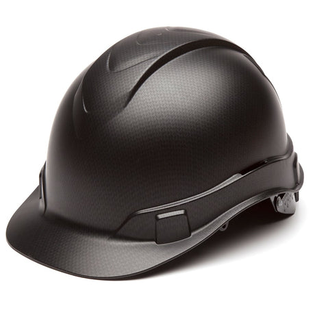 Pyramex Ridgeline Graphite Cap Style Hard Hat, 4 Pt Ratchet - Gorvex.com