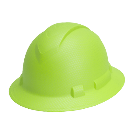 Pyramex Ridgeline Graphite Full Brim Hard Hat, 4 Point Ratchet - Gorvex.com