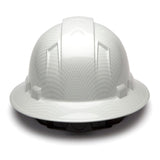 Pyramex Ridgeline Graphite Full Brim Hard Hat, 4 Point Ratchet - Gorvex.com