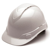 Pyramex Ridgeline Graphite Vented Cap Style Hard Hat, 4 Pt Ratchet - Gorvex.com