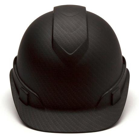 Pyramex Ridgeline Graphite Vented Cap Style Hard Hat, 4 Pt Ratchet - Gorvex.com