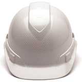 Pyramex Ridgeline Graphite Vented Cap Style Hard Hat, 4 Pt Ratchet - Gorvex.com