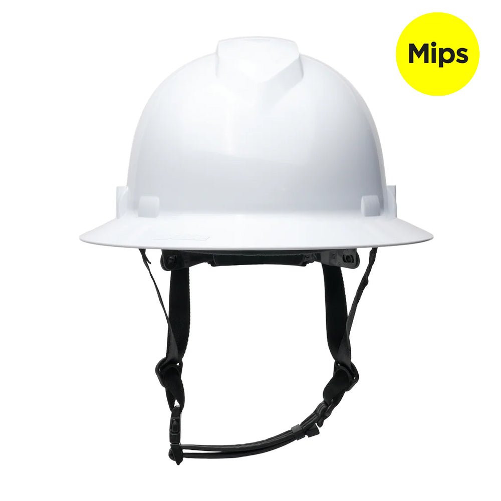 Pyramex Ridgeline® T2 Type II Non - Vented Full Brim Hard Hat with Mips® - Gorvex.com