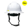 Pyramex Ridgeline® T2 Type II Vented Full Brim Hard Hat with Mips® - Gorvex.com