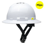 Pyramex Ridgeline® T2 Type II Vented Full Brim Hard Hat with Mips® - Gorvex.com