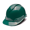Pyramex Ridgeline Vented Cap Style Hard Hat, 4 Pt Ratchet - Gorvex.com