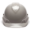 Pyramex Ridgeline Vented Cap Style Hard Hat, 4 Pt Ratchet - Gorvex.com