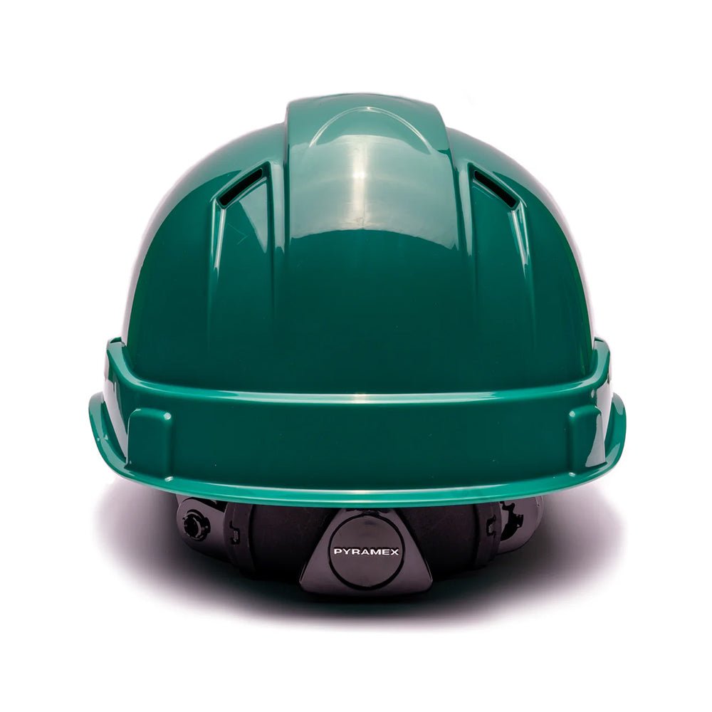Pyramex Ridgeline Vented Cap Style Hard Hat, 4 Pt Ratchet - Gorvex.com