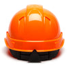 Pyramex Ridgeline Vented Cap Style Hard Hat, 4 Pt Ratchet - Gorvex.com