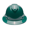 Pyramex Ridgeline Vented Full Brim Hard Hat, 4 Pt Ratchet Suspension - Gorvex.com