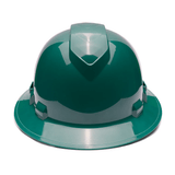 Pyramex Ridgeline Vented Full Brim Hard Hat, 4 Pt Ratchet Suspension - Gorvex.com