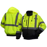 Pyramex RJ31H ANSI Class 3 Waterproof Heated Bomber Jacket - Gorvex.com