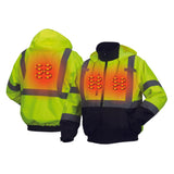 Pyramex RJ31H ANSI Class 3 Waterproof Heated Bomber Jacket - Gorvex.com