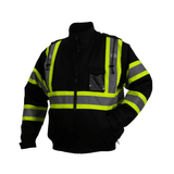 Pyramex RJ37 Class 1 Waterproof Hooded Reflective Jacket with Quilted Lining - Gorvex.com