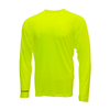 Pyramex RLP1NS Hi - Vis Non - Rated Long Sleeve T-Shirt with Phone Pocket - Gorvex.com
