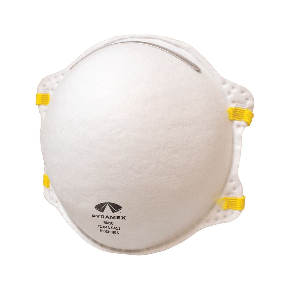 Pyramex RM10 Disposable N95 Cone Respirator, 1 box (20 pieces) - Gorvex.com