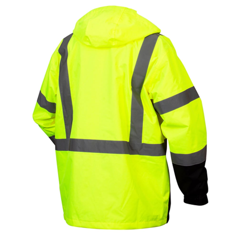 Pyramex RP31 Series Hi Vis Class 3 Parka with Detachable Hood - Gorvex.com