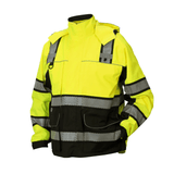 Pyramex RPB38 Class 3 Waterproof Reflective Parka with Hi - Vis Inner Jacket - Gorvex.com