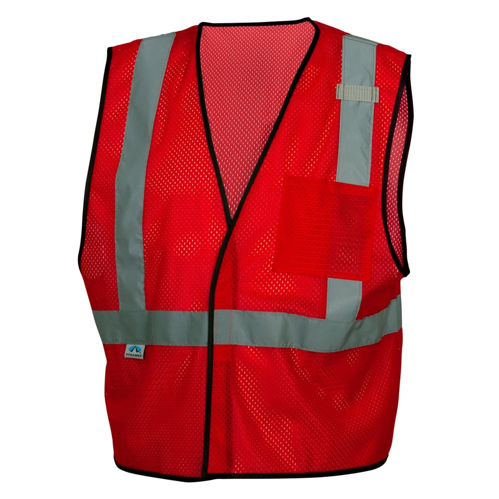 Pyramex RV12 Series Non - ANSI Color Mesh Vest with Reflective Tape - Gorvex.com