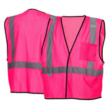 Pyramex RV12 Series Non - ANSI Color Mesh Vest with Reflective Tape - Gorvex.com