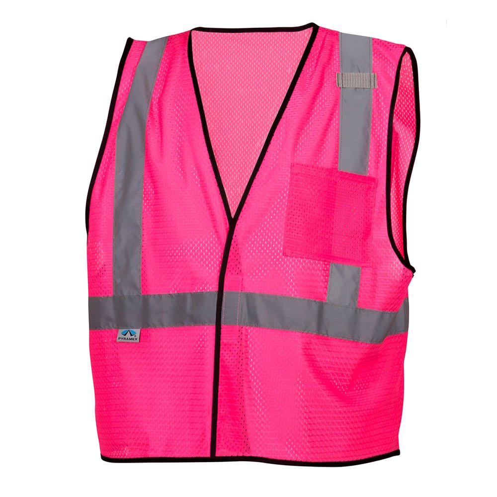 Pyramex RV12 Series Non - ANSI Color Mesh Vest with Reflective Tape - Gorvex.com