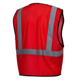 Pyramex RV12 Series Non - ANSI Color Mesh Vest with Reflective Tape - Gorvex.com